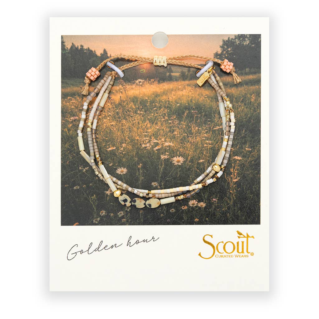 Joy Mixed Media Bracelet