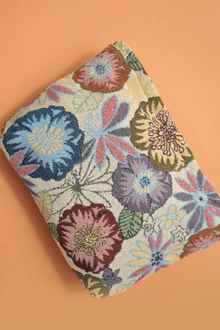 Vintage Floral Makeup Bag