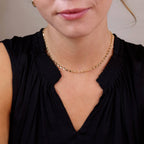 Gold Chain Layering Necklace