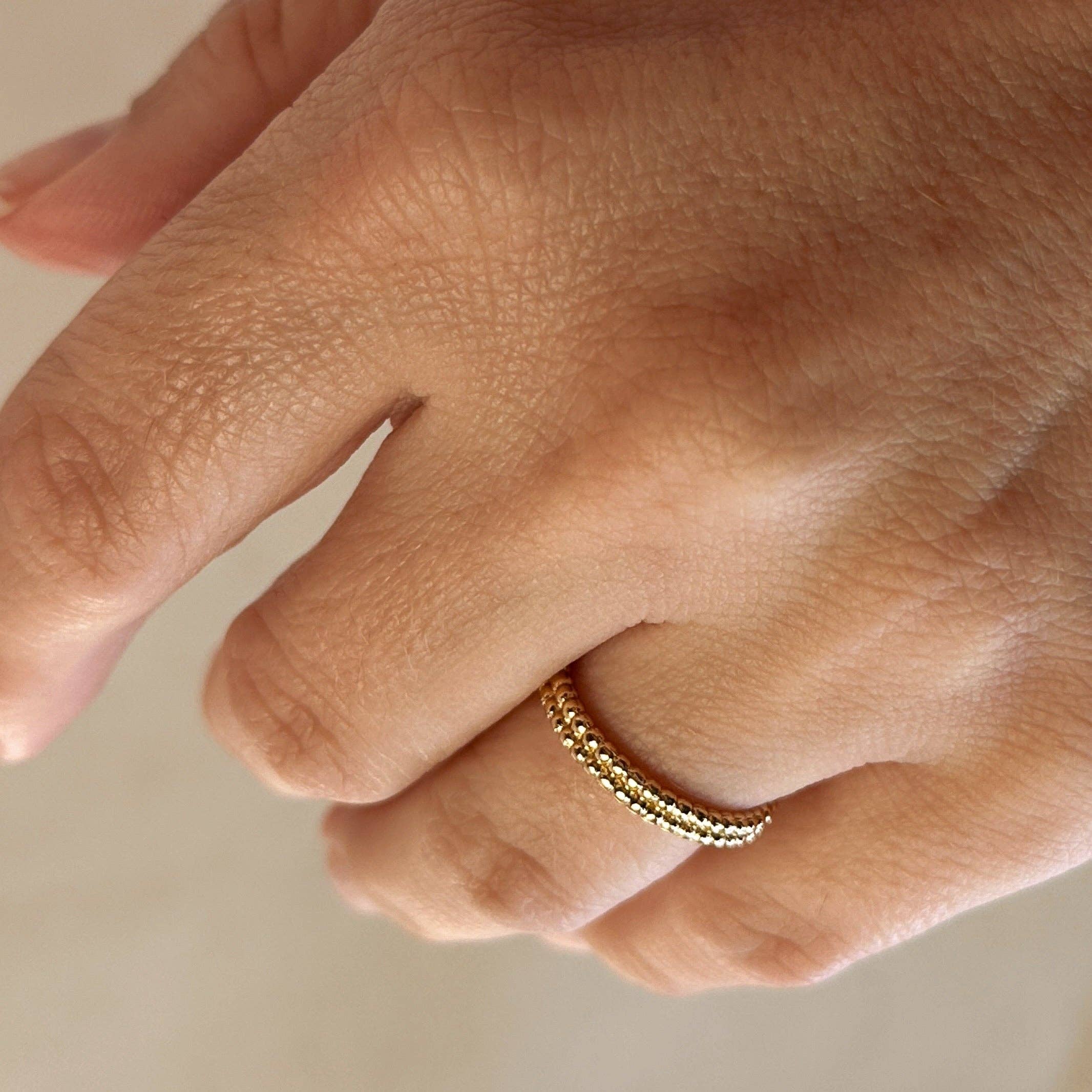 Double Beaded Ring