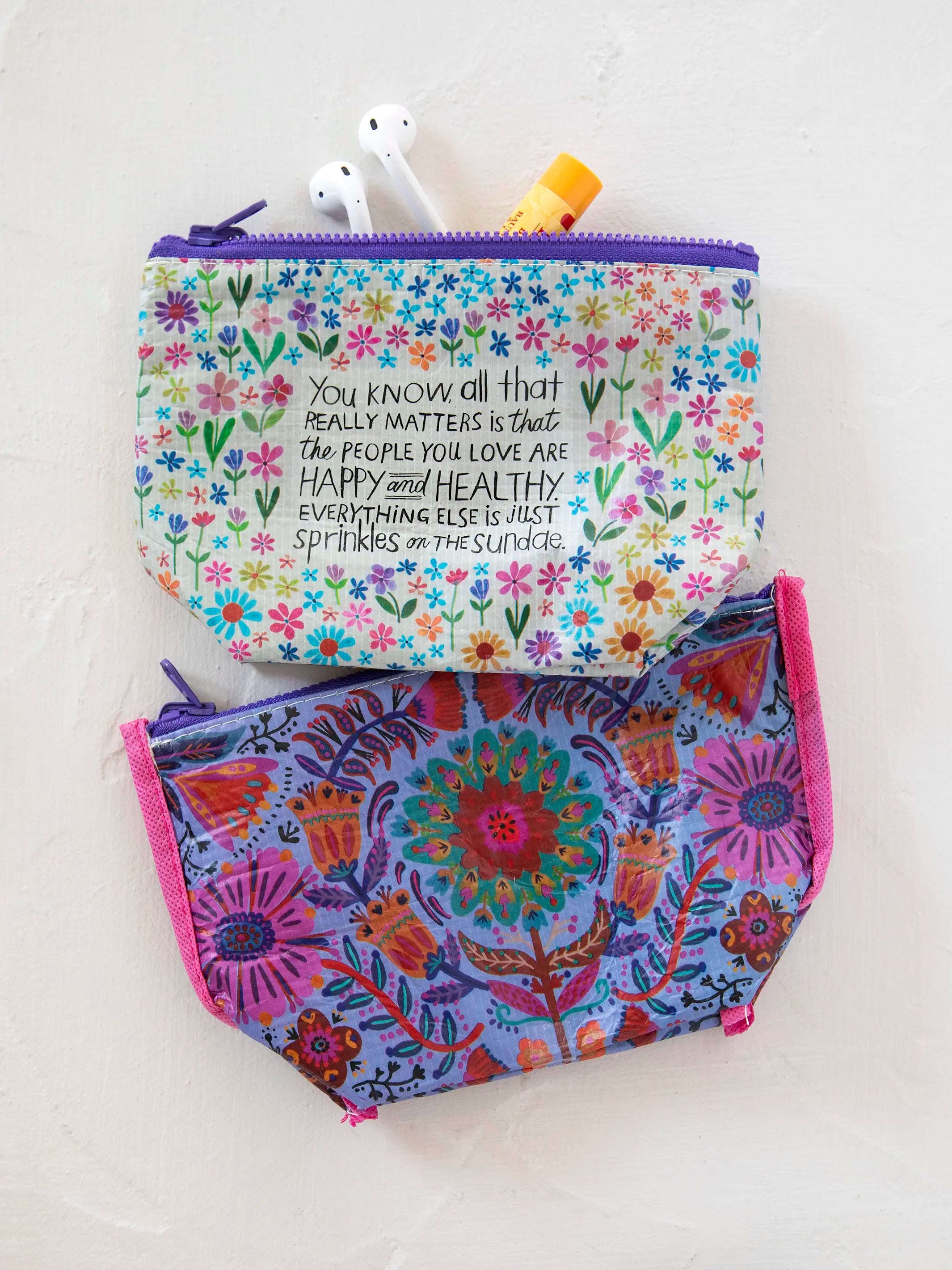 Mini Recycled Pouch