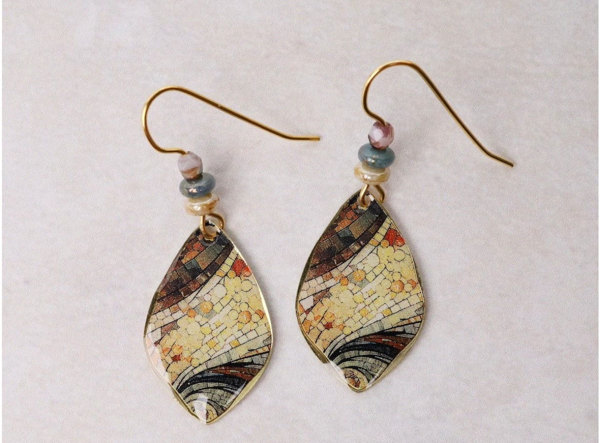 Earth Dreams: Brass Earring Collection ( ED )