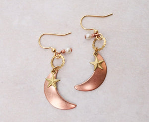 Earth Dreams: Brass Earring Collection ( ED )