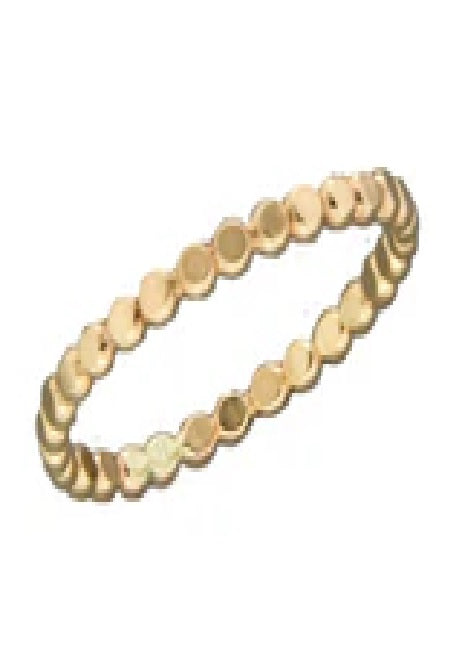 Gold Dotted Ring