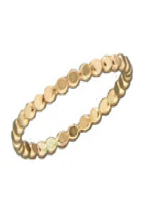 Gold Dotted Ring