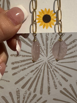 Chain Of Thought Gold Earring