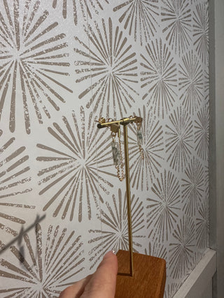 Moss Double Pierced Earrings