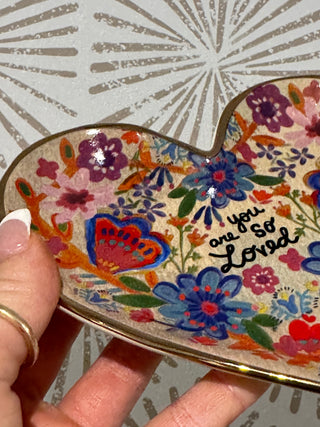 You Are So Loved Trinket Dish