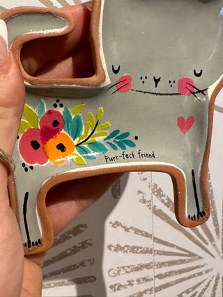 Purr-fect Friend Trinket Dish