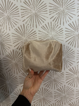 Velvet Makeup Bag