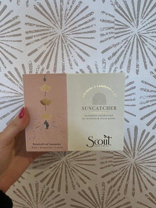 Botanical Lead Suncatcher