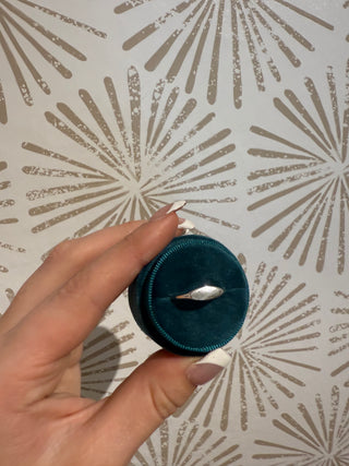 Simple Oval Signet Ring