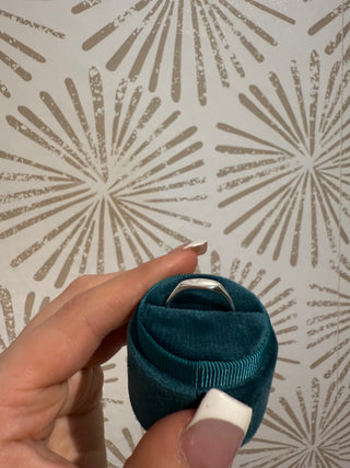 Simple Oval Signet Ring