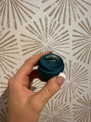 Flowers In A Row Ring