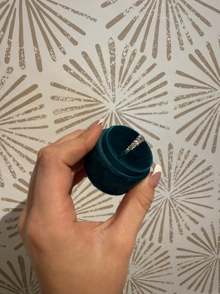 Flowers In A Row Ring