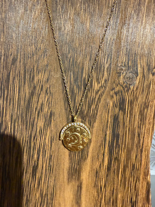 Solaris Medallion Necklace
