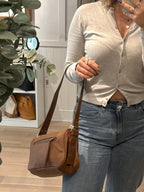 Morgan Buckle Shoulder Bag