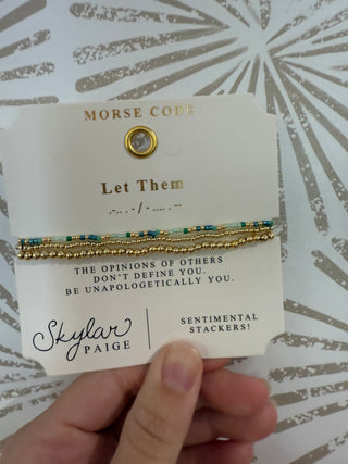 Let Them Morse Code Stack