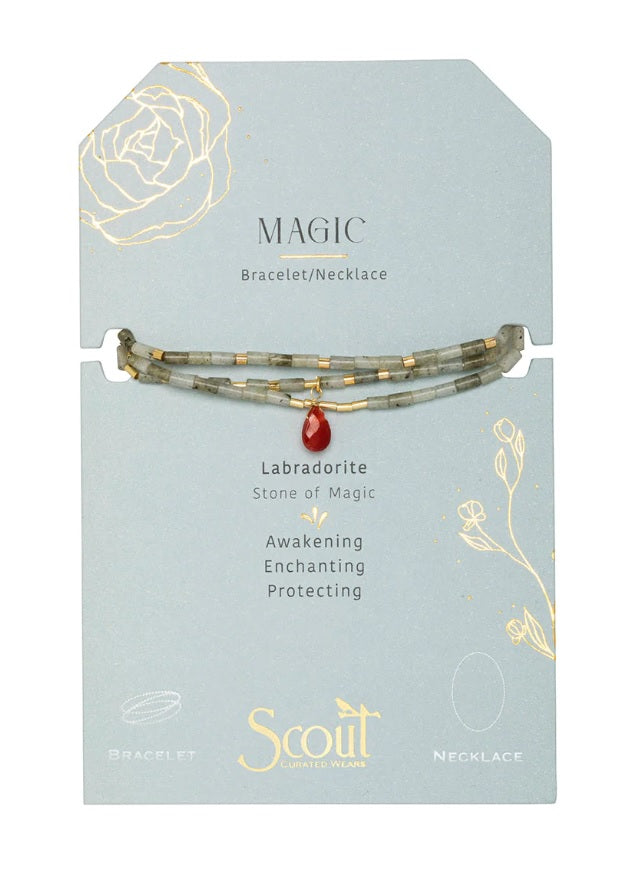 Scout: Teardrop Stone Wrap