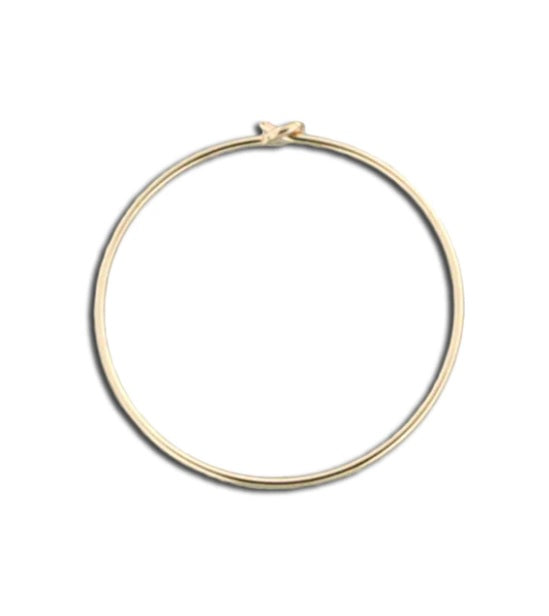 Gold Filled Hoop Set