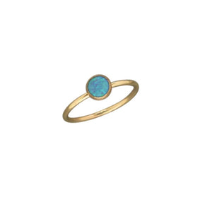 Opal Ring: Gold