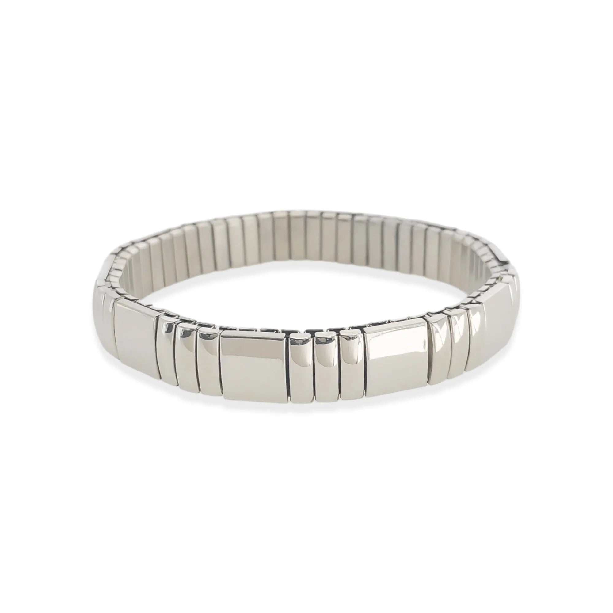 Layla Silver Beaded Bracelet