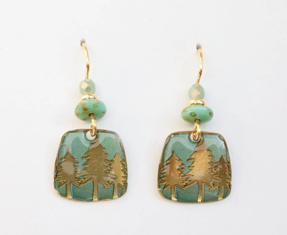 Earth Dreams: Brass Earring Collection ( ED )