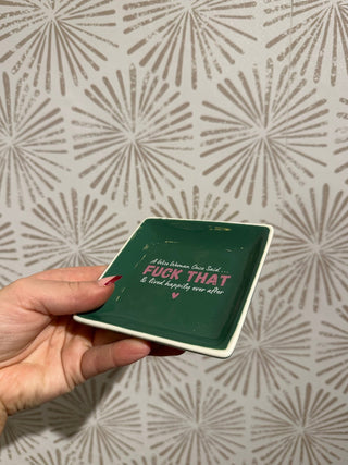 A Wise Woman Once Said Jewelry Tray - Simply Sunflowers