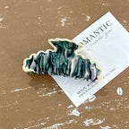 Blue Pebble Hair Clip