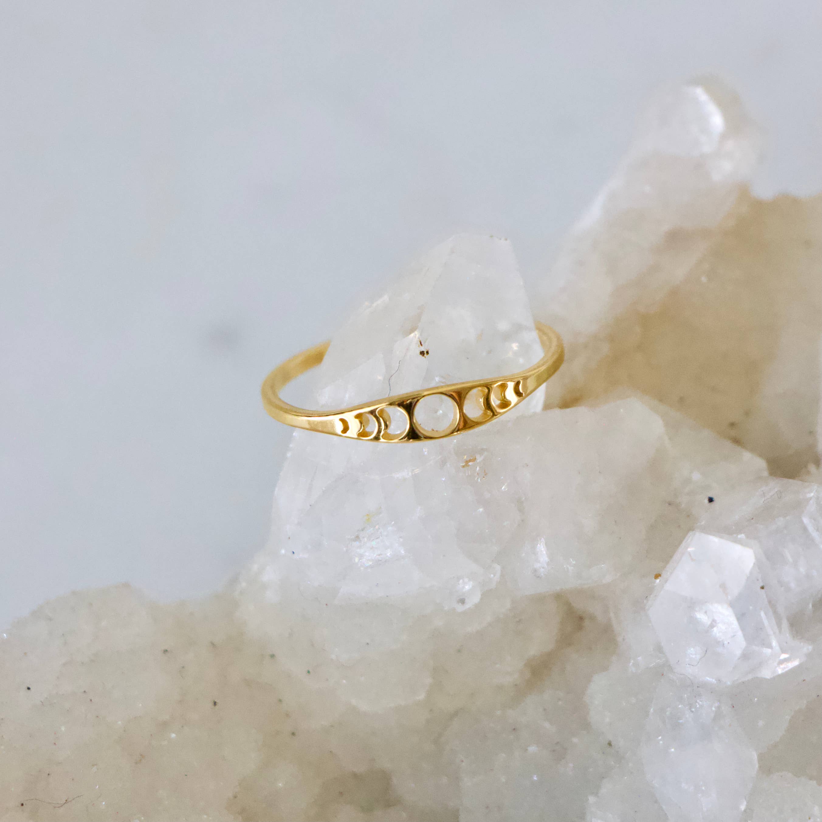 Moon Phase Thin Ring