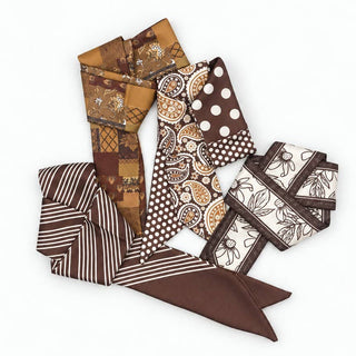 Patterned Silk Scarf