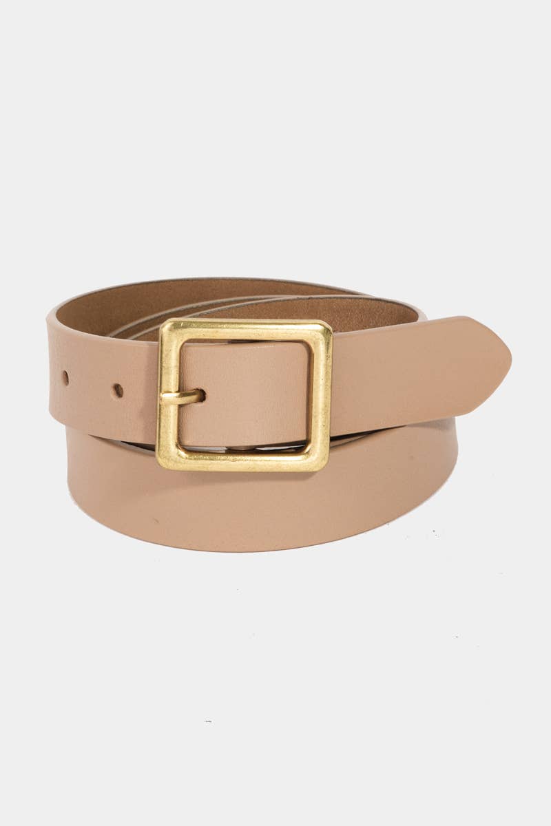 Square Buckle Belt
