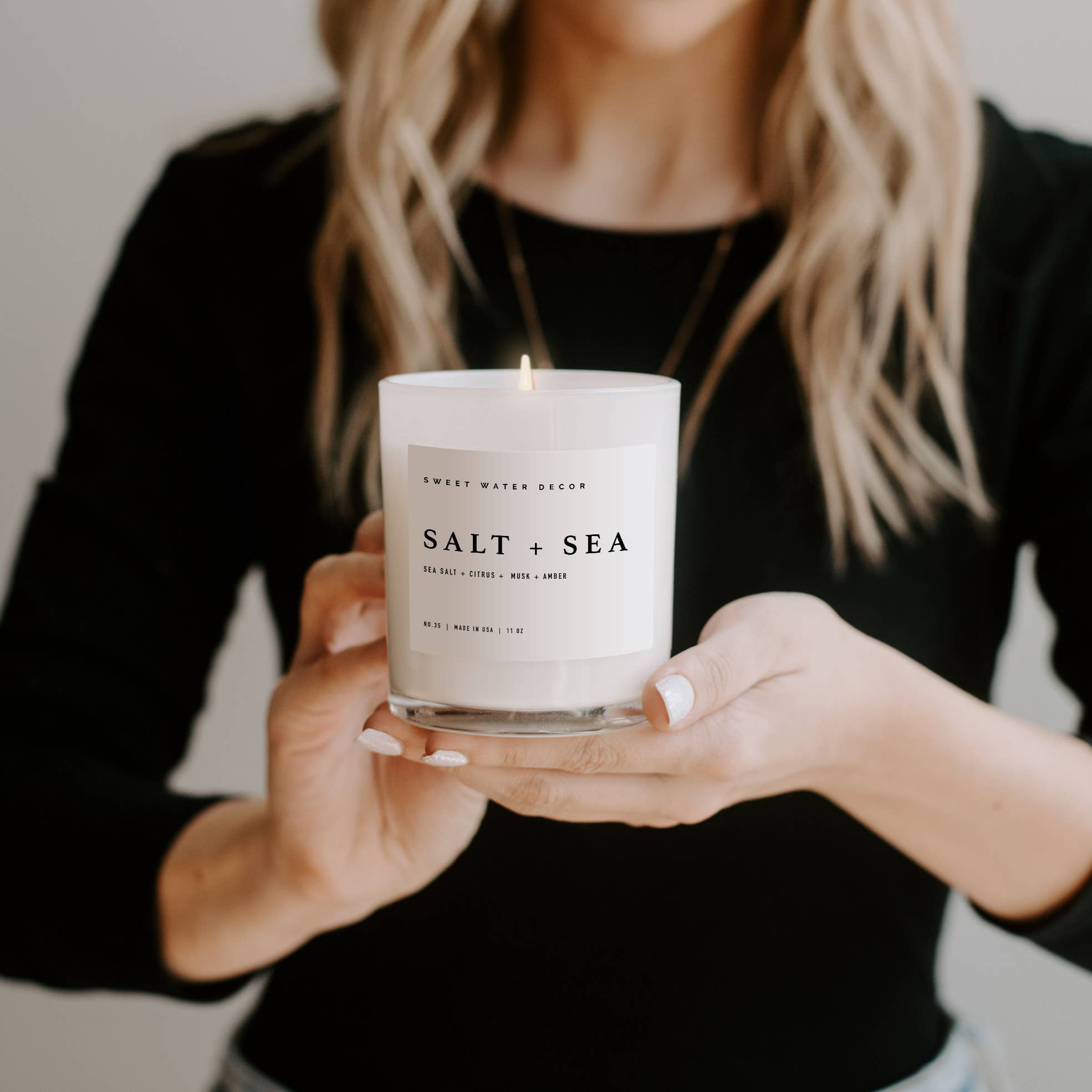 Salt and Sea Candle