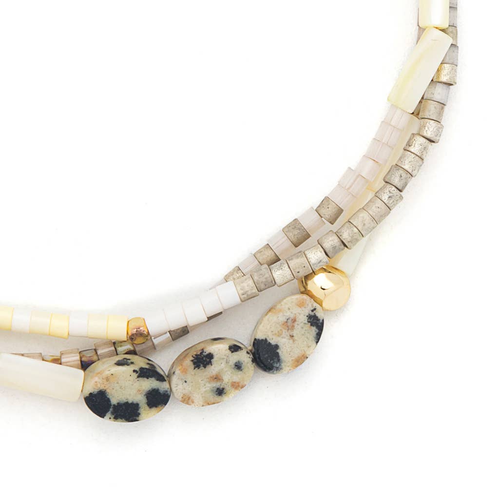 Joy Mixed Media Bracelet