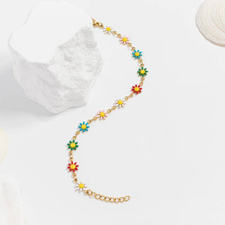 Colorful Floral Bracelet