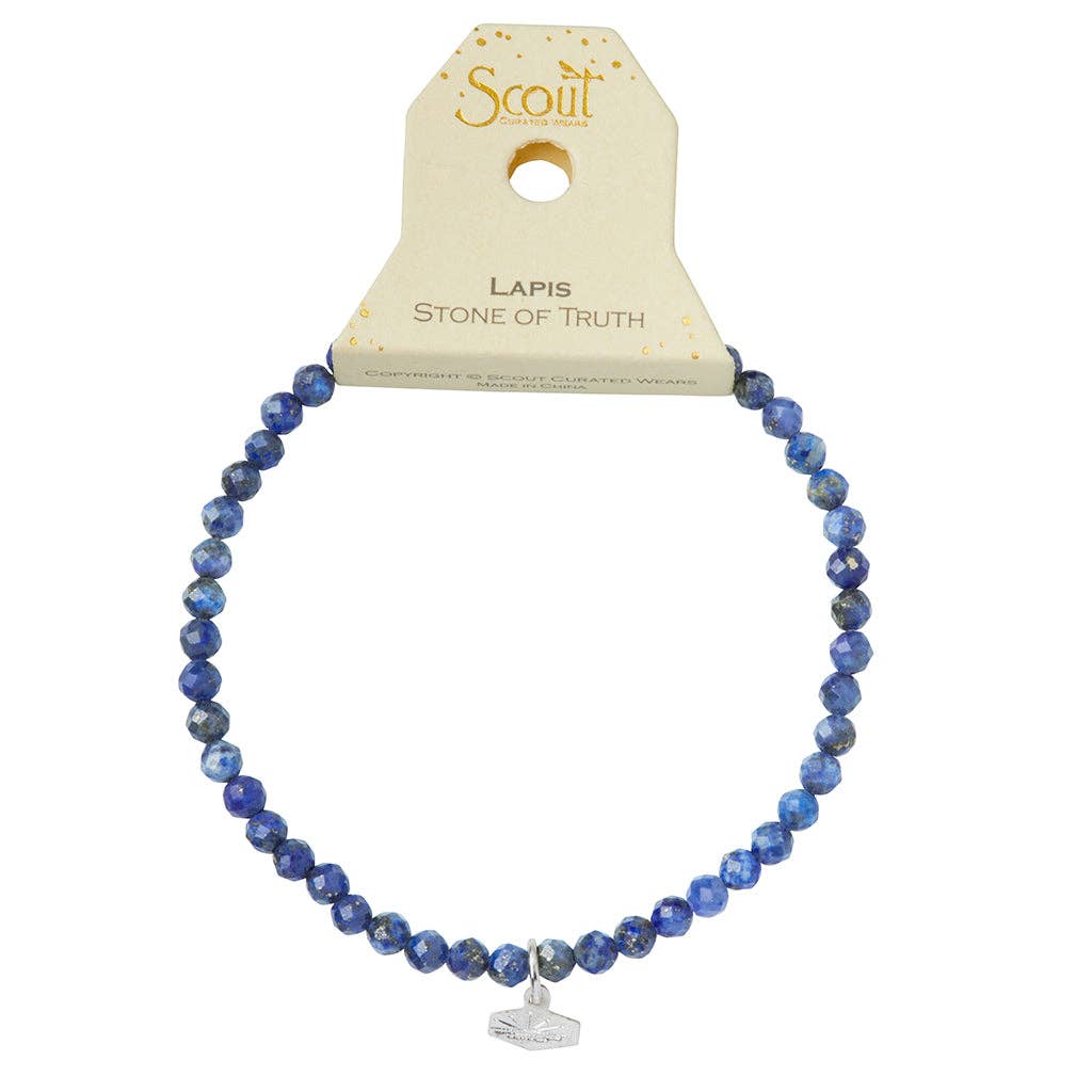 Lapis Mini Stone Bracelet
