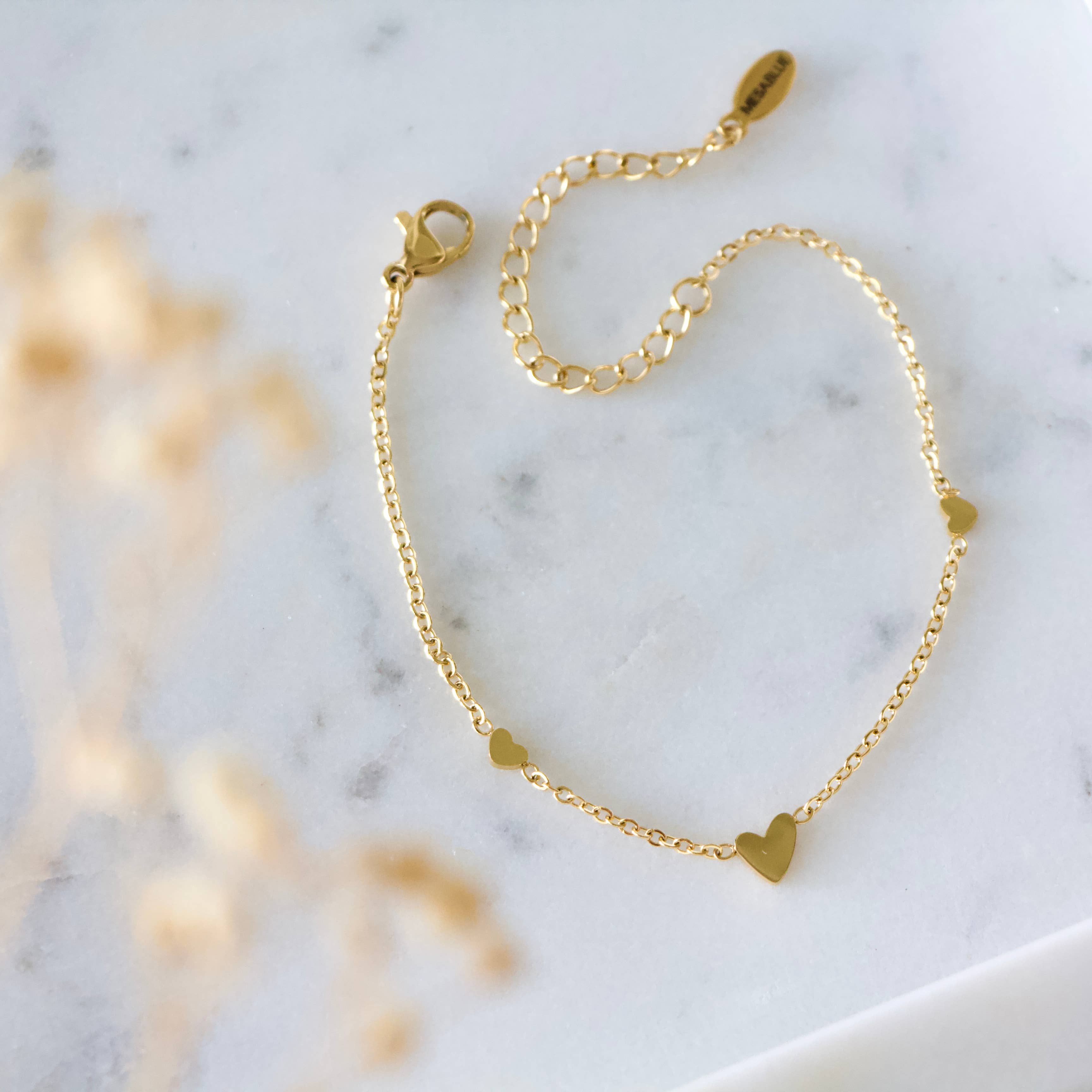 Triple Heart Bracelet