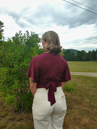 Afterglow Tie Back Top - Simply Sunflowers