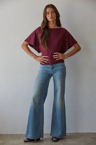 Afterglow Tie Back Top - Simply Sunflowers