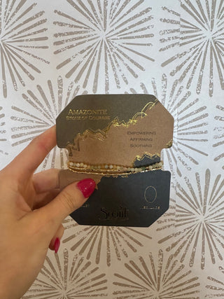 Amazonite Delicate Stone Wrap - Simply Sunflowers