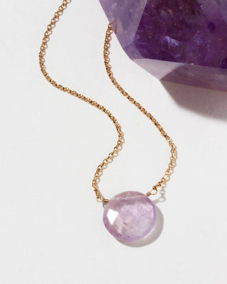 Amethyst Necklace - Simply Sunflowers