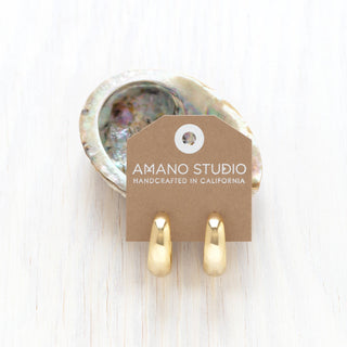 Angie Hoop Earrings - Simply Sunflowers