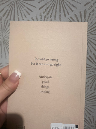 Anticipate Good Things Coming Book - Simply Sunflowers