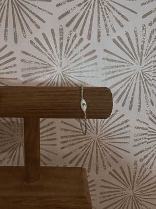 Aqua Azure Eye Bracelet Gold - Simply Sunflowers