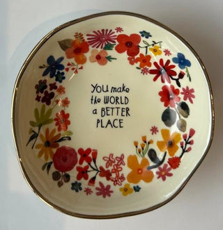 Artisan Trinket Dish Collection - Simply Sunflowers