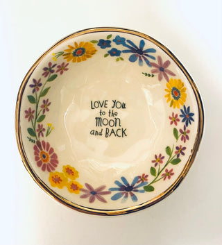 Artisan Trinket Dish Collection - Simply Sunflowers