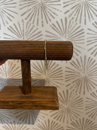 Ashley Mint and Gold Bracelet - Simply Sunflowers