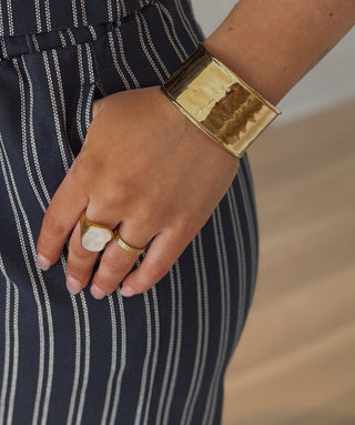 Athena Ribbed Waterproof Ring - Simply Sunflowers