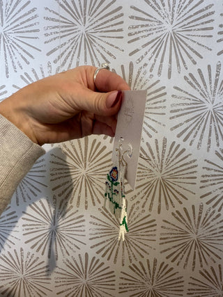 Audrey Beaded Earrings - Simply Sunflowers