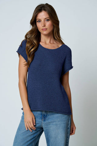 August Knit Top - Simply Sunflowers